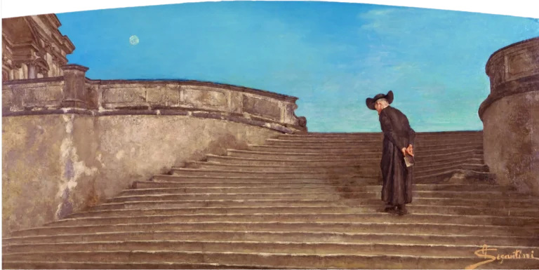 Blick auf die Fraubrik und ein Glace nach der Messe